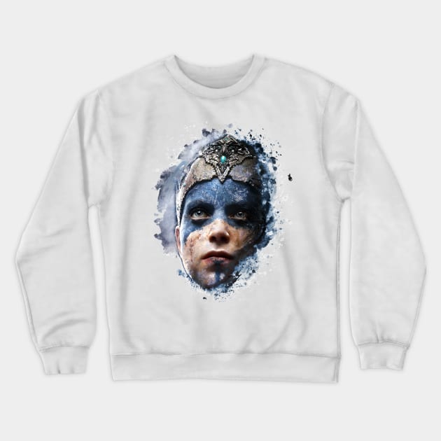 Hellblade Senua's Sacrifice Crewneck Sweatshirt by TortillaChief